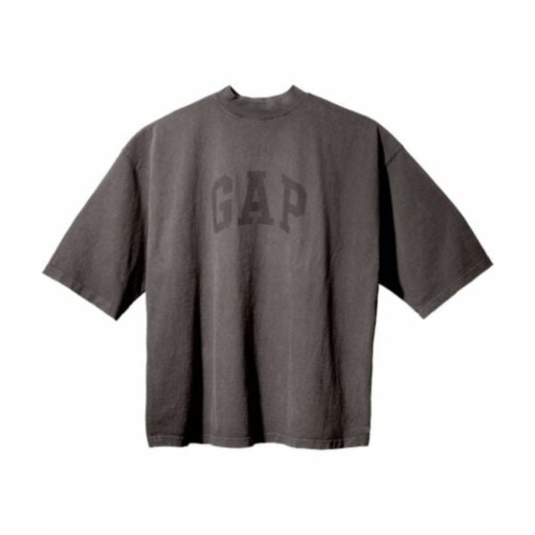 Yeezy Gap Engineered by Balenciaga Dove 3/4 Sleeve T-Shirt – GreyYeezy Gap Engineered by Balenciaga Dove 3/4 Sleeve T-Shirt – Grey